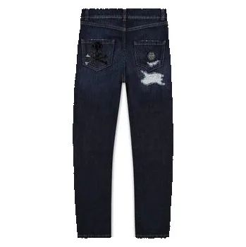 PHILIPP PLEIN Jeansy 1745 Barevná Straight Fit 14