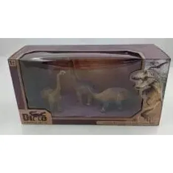 Figurka Sada dinosaurů 3 figurky Realistické detaily Kompaktní velikost
