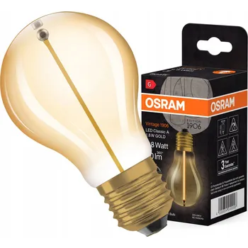 Žárovka OSRAM LED žárovky, Vintage Edition, 8 W ekvivalent,