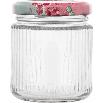 Sklenice Sklenice s etiketami na zavařeniny Altom Design 200 Ml 4 ks