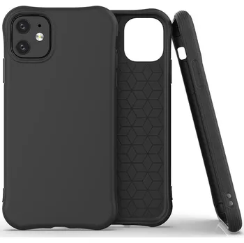 Pouzdro na mobilní telefon Pouzdro Soft Color Case pro iPhone 12 Mini černé