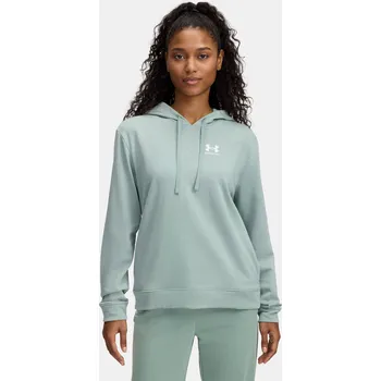 Dámská mikina Dámská mikina Under Armour UA Rival Terry Hoodie - Dámské Under Armour šedá 3257333