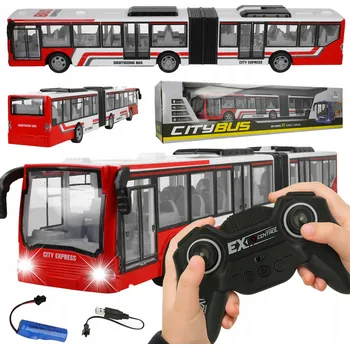 RC model auta Autobus na dálkové ovládání RC, kloubový, na Akumulátor, LED světla
