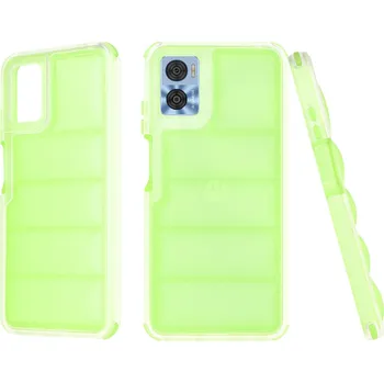 Pouzdro na mobilní telefon Techsuit Wave Shield Motorola Moto E22 Moto E22i Green