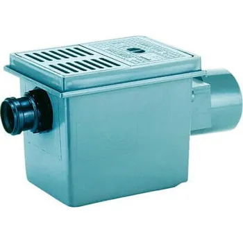 Odvodňovací žlab HL 77.1 podlah. vpusť (sklepni) DN110 s ležatým odtokem, s možností boční přípojky DN50