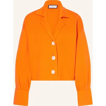 Dámský svetr Sem Per Lei Dámský Pletený Kardigan, neonově oranžová, 36