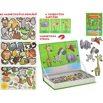 magnetka pro dítě Magnetická kniha Zvířátka