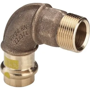 Profipress G-koleno 90° d15x1/2" vnější závit