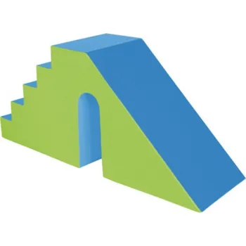 Molitanové schody se skluzavkou pro bazény (oblé)