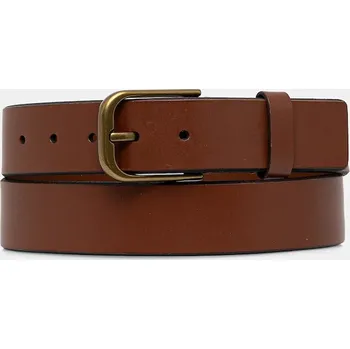 Opasek Kožený pásek Tommy Jeans AM0AM13846 hnědá 88X, vel. 90