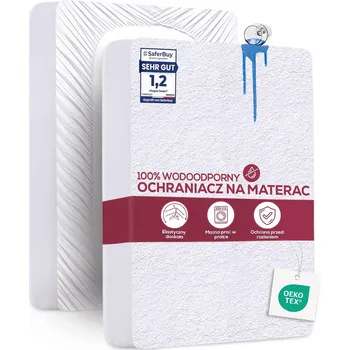 Prostěradlo UTOPIA BEDDING Chránič na Matrace 140x200 Voděodolný Prodyšný