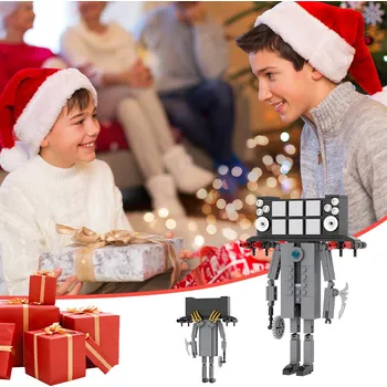 ostatní stavebnice Toilet zestaw klocków 253pcs Figurka Toalety k Sestavení - 253 Dílků