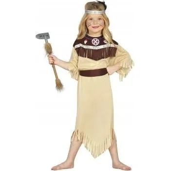Karnevalový kostým KOSTÝM MALÁ INDIÁNKA INDIÁNSKÉ INDIÁNKY 116