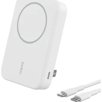 Powerbanka Powerbanka Belkin BPD008BTWH BoostCharge Pro Magnetic 10000mAh 15W Qi2 Bílá