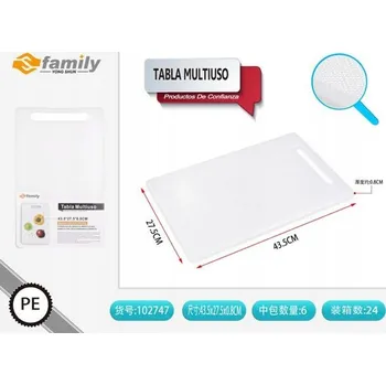 Kuchyňské prkénko PLASTOVÉ PRKÉNKO NA KRÁJENÍ 43x27 cm