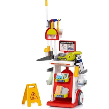 Úklidový vozík Úklidový vozík s vysavačem CHIPOLINO pro děti
