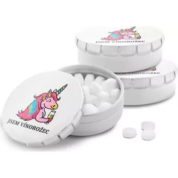Bonbon Sablio Mentolky Jsem vínorožec - 3 ks