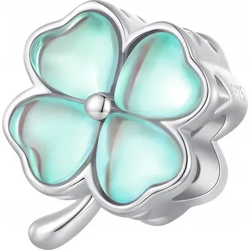 Přívěsek Přívěsek Charms Čtyřlístek Stříbro 925 Charms Přívěsky Trusky
