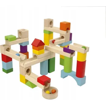 Obraz AdamToys Kuličková dráha Dřevěný labyrint