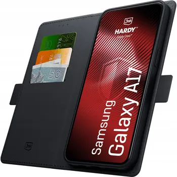 Pouzdro na mobilní telefon Flipové pouzdro a zadní kryt pro Samsung Galaxy A17 5G/4G 3mk Hardy Foldy Case