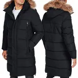 DStreet pánská prošívaná bunda s odepínací kapuce TX5074 velikost S