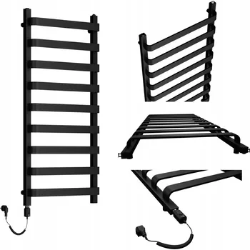 Radiátor ELEKTRICKÝ RADIÁTOR PANDORA-MID 140/50 CZARNY MAT + grzałka 600W VOLUX