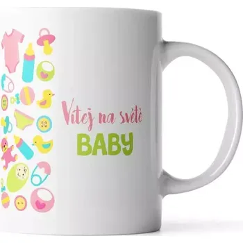 Sablio Hrnek Vítej na světě, baby - 890 ml - XXL