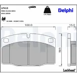 Sada brzdových destiček, kotoučová brzda DELPHI LP415