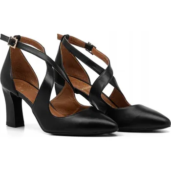 Dámské lodičky Butdam lodičky na stabilním podpatku, velikost 38