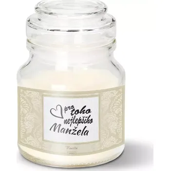 Svíčka Sablio Svíčka Pro toho nejlepšího manžela - 120 g