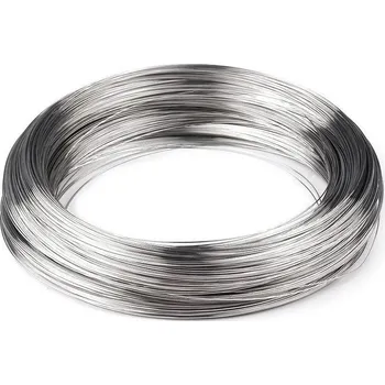 Náramek Paměťový drát na náramek Ø5 cm, velké, platina