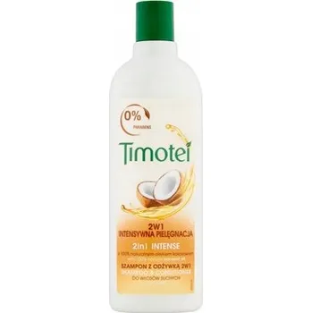 Šampon Timotei Intense Regenerační šampon a kondicionér 2v1 s kokosovým olejem 400 ml