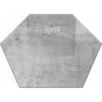 Obraz Skleněná Ochranná Podložka / Deska pod Kamna, Krb – Vzor betonu