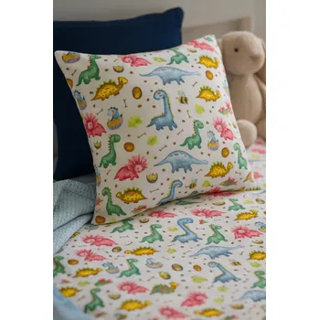 Povlečení Povlečení 100x160 Dinosauři barevné do školky pro dítě