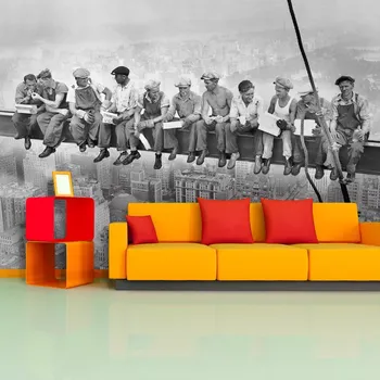 Tapeta Sablio Tapeta Zedníci na traverze - 125x75 cm