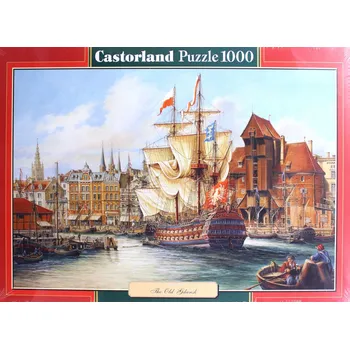 Puzzle Castorland 1000dílné Puzzle Gdaňsk dříve 1000dílné Puzzle