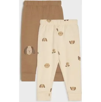 Sinsay - Sada 2&nbsp;legín - hnědá - 241DG-88X - 241DG-88X-80