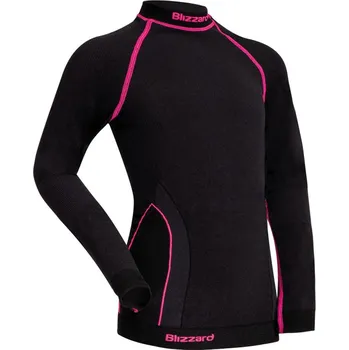 Funkční tričko dětské BLIZZARD Girls long sleeve, anthracite - 152/158
