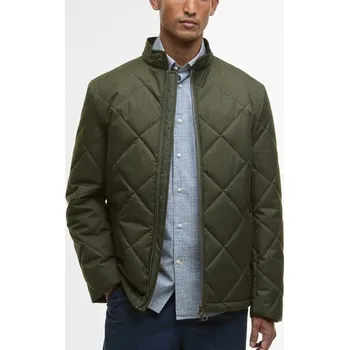 Pánská casual bunda Barbour City Harrington Quilted Jacket — Olive