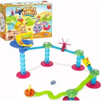 ostatní stavebnice Závodní dráha pro kuličky Racing Rabbits Speed s dvěma králíčky
