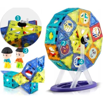 ostatní stavebnice Magnetické Stavebnice RicoKids 776900 71