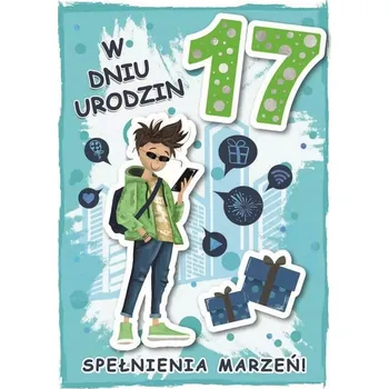 Obraz Narozeninová přání - 17 let