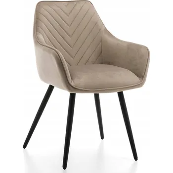 ČALOUNĚNÁ VELUROVÁ ŽIDLE DO OBÝVÁKU JÍDELNY MODERNÍ GLAMOUR VASTO