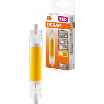 Žárovka Osram LINE LED žárovka 4.5W 4000K R7s, délka 78mm, 470lm, úzká, skleněná