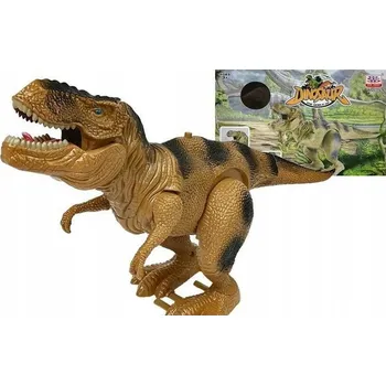 Figurka Dinosaurus Tyrannosaurus Rex na baterie, hnědý