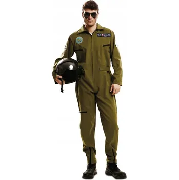 Karnevalový kostým Kostým Stíhacího Pilota Top Gun - Velikost XL