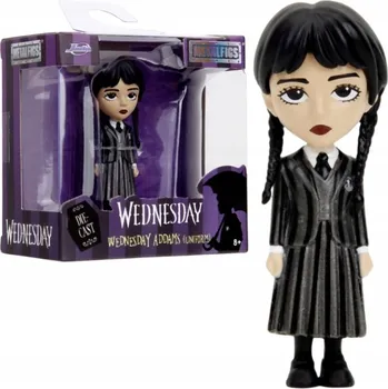 Figurka WEDNESDAY KOVOVÁ SBĚRATELSKÁ FIGURKA Wednesday Addamsová V ŠATECH 6 CM
