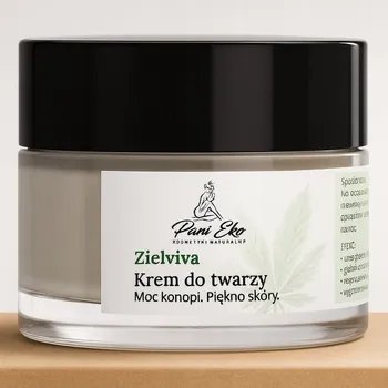 Pleťový krém Pleťový krém s konopným olejem CBD Zielviva