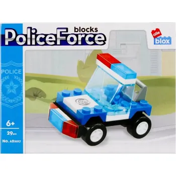 ostatní stavebnice Stavební Stavebnice Alleblox Policie 29 dílků