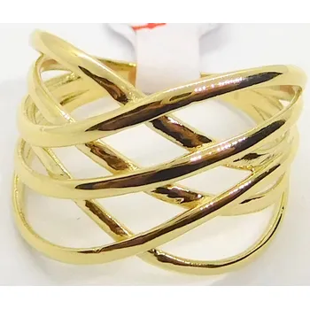 Prsten Klenoty Budín Mohutný dámský zlatý prsten ze žlutého zlata 585/3,66gr vel. 60 HK1125 (Klenoty Budín Mohutný dámský zlatý prsten ze žlutého zlata 585/3,66gr vel. 60 HK1125)